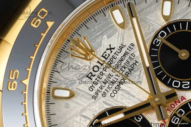 Dial 1:1 Strap Oysterflex Daytona Edition QF 116518 Rubber Best SA4130 on Meteorite 0706